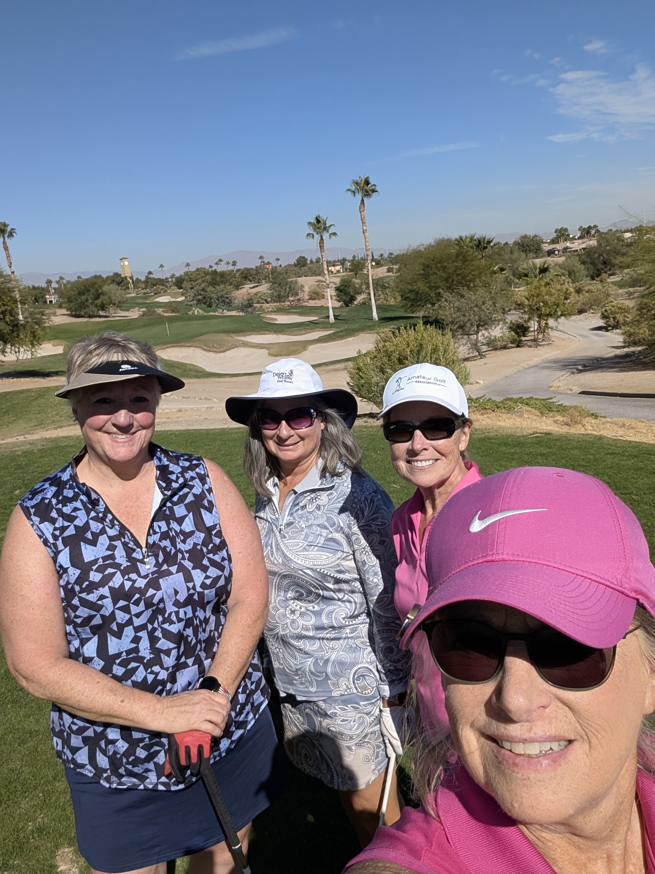 April, Kim, Cheryl, Sue Flight 7