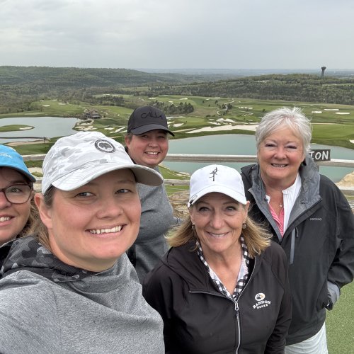 Teetime with donna